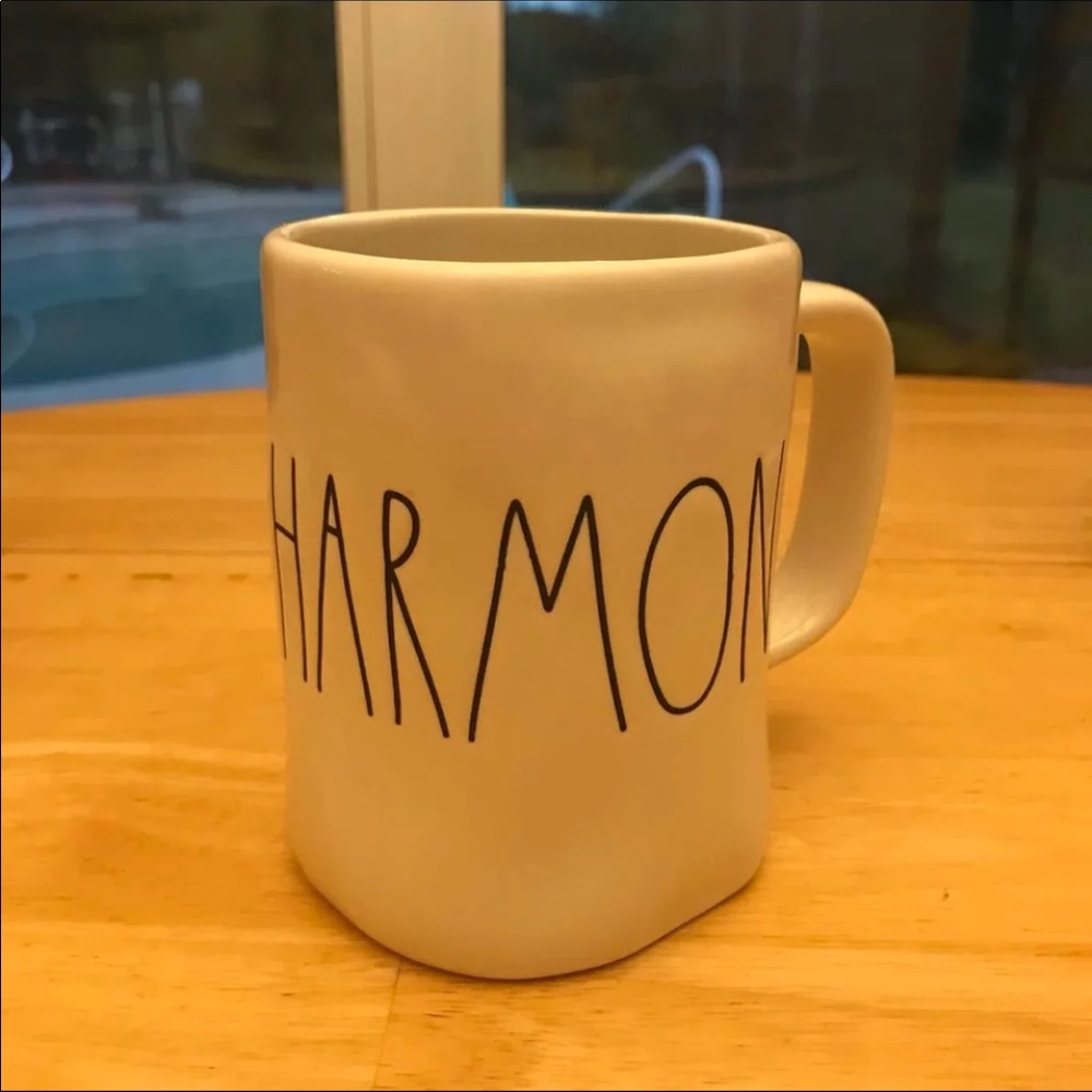 NEW Rae Dunn Harmony Large Letter LL Mug